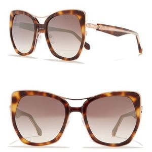 NWT Roberto Cavalli Gradient Cat Eye Sunglasses